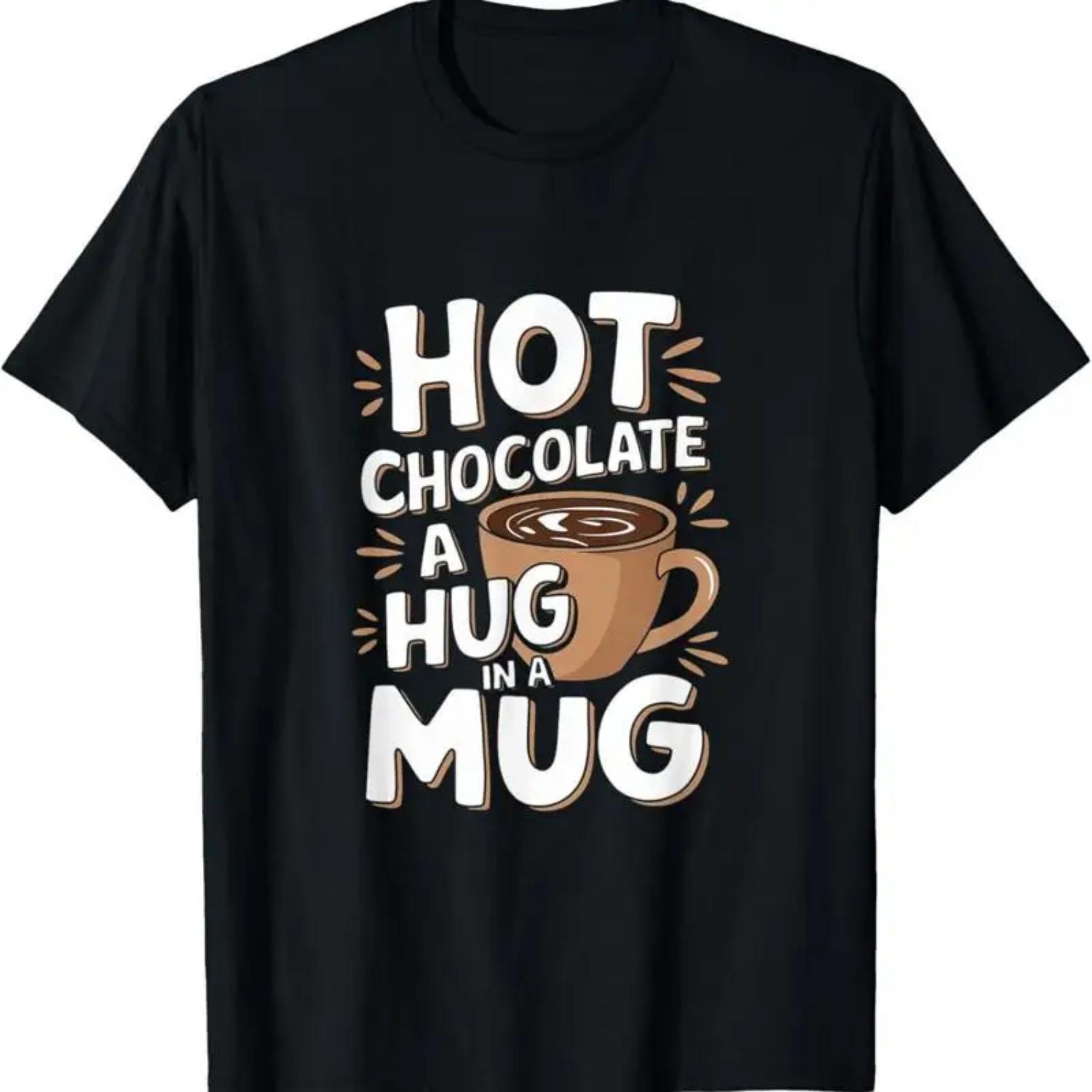 

Hot Chocolate Lover Cocoa Drink T Shirt S чёрный