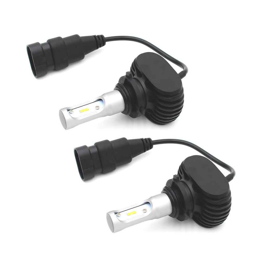 E-auto fun 1 X1CSP04 LED Scheinwerfer/Nebelscheinwerfer, Kompatibel mit Fahrzeuginspektion (HB3/HB4), Letzte