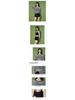 Women's Striped Three-Piece High-Waisted Bikini Set with Sun Protection Long-Sleeve Cover-Up - Conservative & Slimming, Ideal for Hot Springs