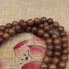 Sale Fashion Wenge Wooden Tibetan Buddhist Bangle Jewelry Buddha Prayer Beads Mala Bracelet Rosary