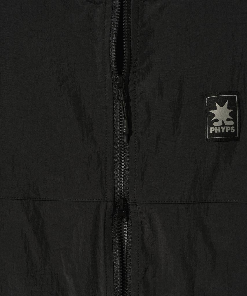 Physical Department Sunset Label Lightweight Windbreaker_Black