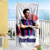 RB Leipzig Benutzerdefinierbarer Text Strandtuch Weich Langlebig Schnelltrocknend Ideal Für Reisen Outdoor Schwimmbad Yoga Surfen Camping Wandern Fitnessstudio Geschenk Urlaub