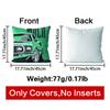 Fashion Car Santana Sedan Car Pattern Printed Soft Square Pillowslip Polyester Cushion Cover Pillowcase Living Room Home Decor
