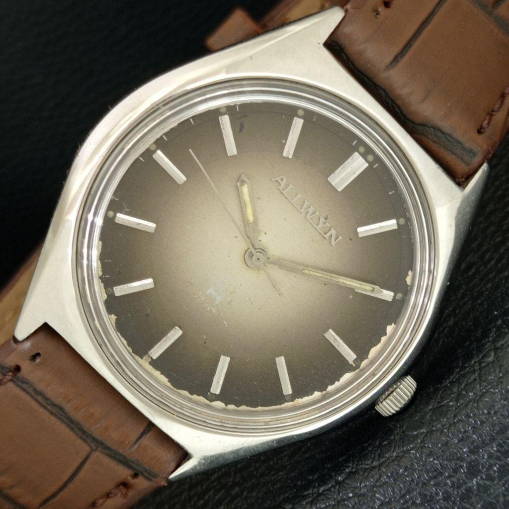 

ВИНТАЖНЫЕ МУЖСКИЕ ЧАСЫ ALLWYN 6300A С РУЧНЫМ ЗАВОДОМ ИНДИЯ ОРИГИНАЛ ЦИФЕРБЛАТ a706059-1