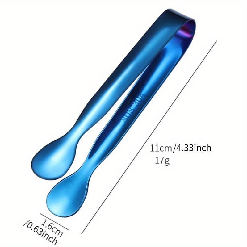 304 Stainless Steel Clip Ice Tong Bread Food BBQ Clip Barbecue Clip Cube Sugar Ice Tongs Tool Bar Kitchen Utensils