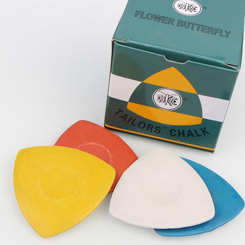 Farbige Schneiderwachskreide für Näh- und Schnittlinien