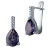 Orecchini in argento con alessandrite 5.225ct (2043331)