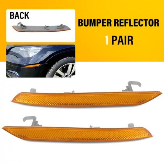 Front Bumper LH RH Reflector Side Marker Amber For BMW X5M 2010-2013 63147179992
