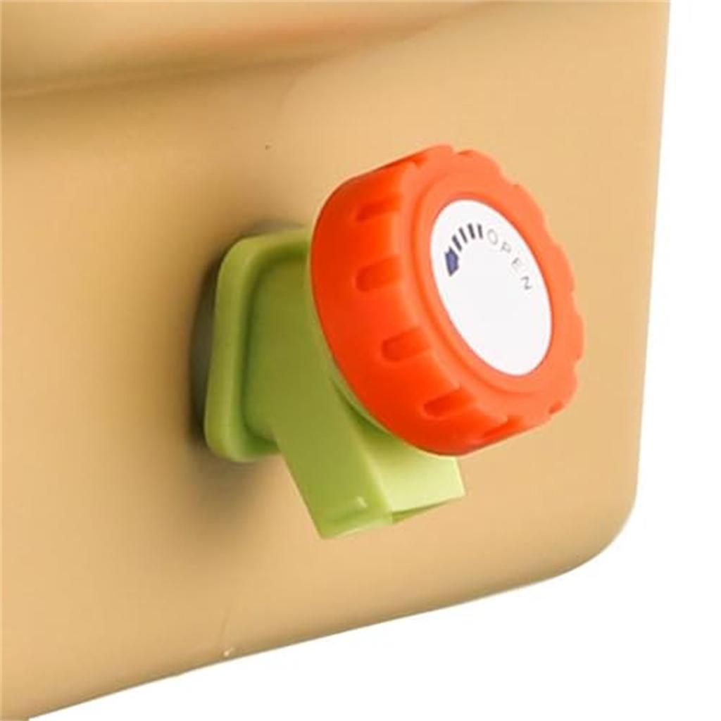 Camping Water Container With Lotion Dispenser - 5 Gallon Portable Water Carrier For Camping Hiking | Picnic Supplies