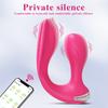 Giocattolo Sessuale per Coppie Controllo APP Vibratore Anale per Donne Stimolatore Clitorideo Doppia Estremità Vibratore Vaginale Anale Masturbatore Femminile