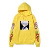 Hunter X Hunter Injured Killua Portrait Hoodie Color Japanese Sleeve Print Anime Hooded Pullover Sweatshirt