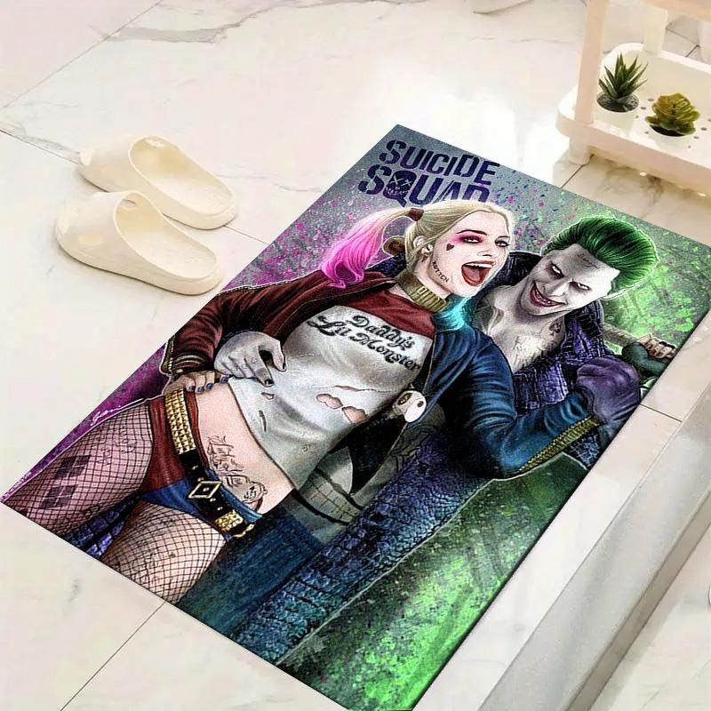 Clown Couple Carpet Rug for Living Room Bedroom Home Sofa Decoration,Kids play Non-slip Floor Mat
