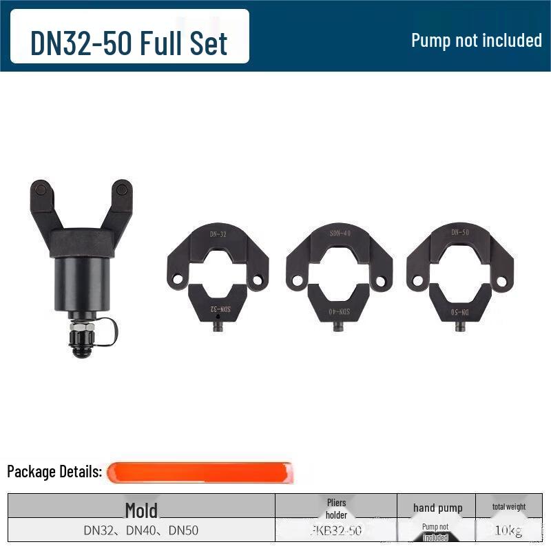 Stainless Steel Pipe Press Tool Set