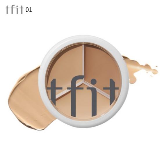 

TFIT Cover Up Pro Консилер – 01 Нейтральный (Светло-бежевый / Натуральный бежевый / Темно-бежевый)15g