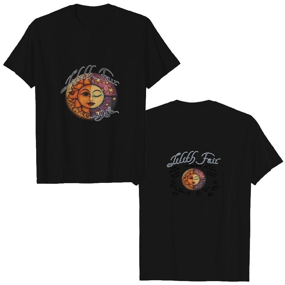 Retro Lilith Fair Tour 1998Tour T-Shirt 2-Sided Unisex T-Shirt XXXL