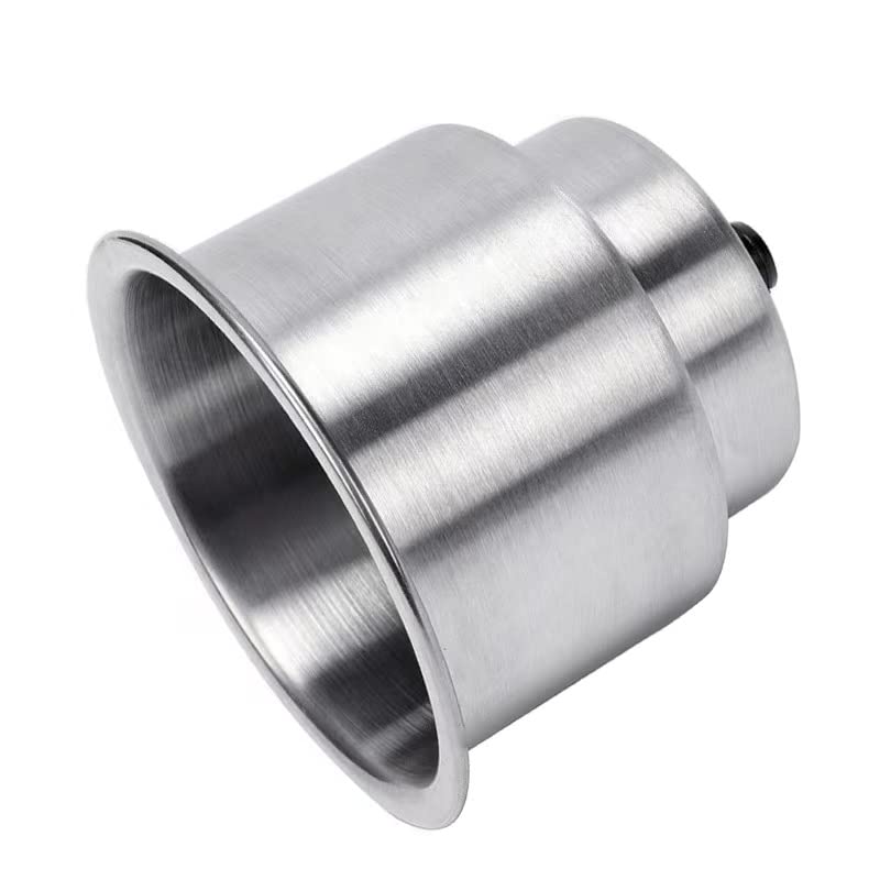 Set of 2 Stainless Steel Cup Drink Suitable for Marine and Includes Stainless Steel Drink Holders for Holders, Holders, Boats, RVs, Campers. Cars.