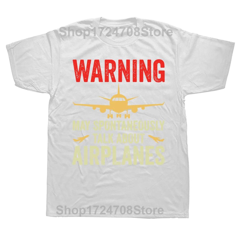 Novelty Awesome Airplane Mechanic Real Man Fix Plane Classic T Shirts Graphic Streetwear Short Sleeve Birthday Gifts T-shirt