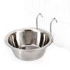 with Clamp Hanging Removable Parrot Food Bowl Parrot Cage Bowl Pet Drinking Feeder Bird Feeding Cup