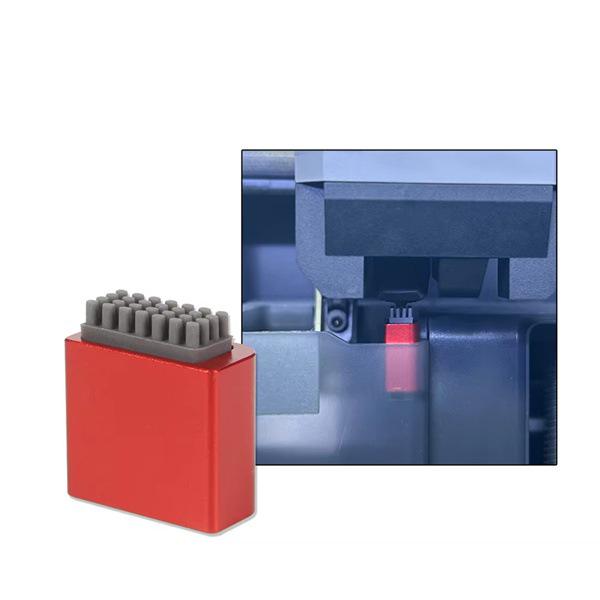 

4-Piece Red & Gray Plastic Tazz3D Printer Wipe Mouth Set Other