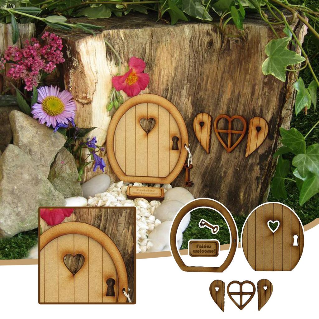 Theatre Decoration Door Craft Door Used For Self-Assembly Elfin Door Door Set