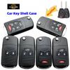 XJMYNB For Chrysler Aspen 300 Dodge Jeep Commander Grand Cherokee 2/3/4/5/6 Buttons Modified Flip Remote Car Key Shell Case