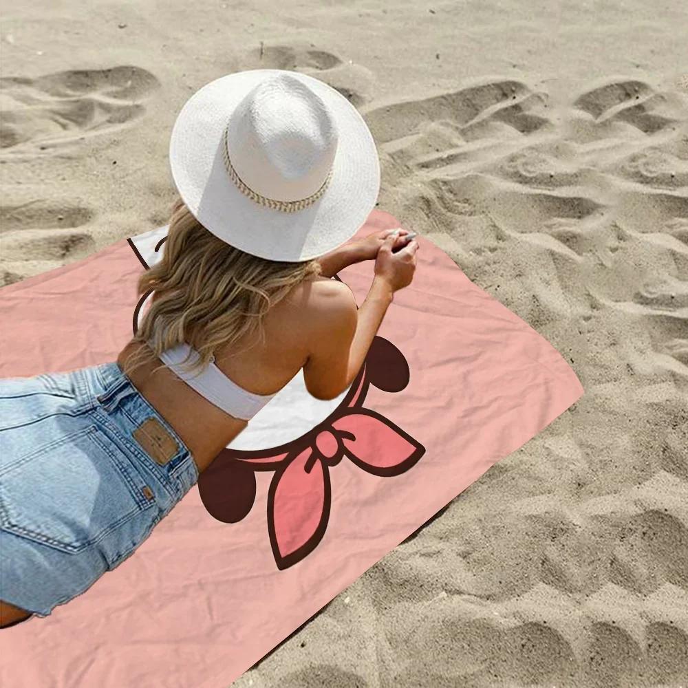Orso Panda B-Bubu-Dudu Asciugamano Microfibra Asciugamano da Spiaggia Assorbente Asciugatura Rapida Morbido Yoga Nuoto Resort Arrampicata Asciugamano