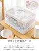 [Suitcase Company] Storage Box, Tool Box, First Aid Kit, Sewing Box, Transparent, 2-Tier, Large Capacity, Dividers, Stackable, Portable Storage Case,