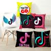 Cover Tiktok Cushion Decorative Soft Pillow Case Sofa Car Throw Protector 18inch