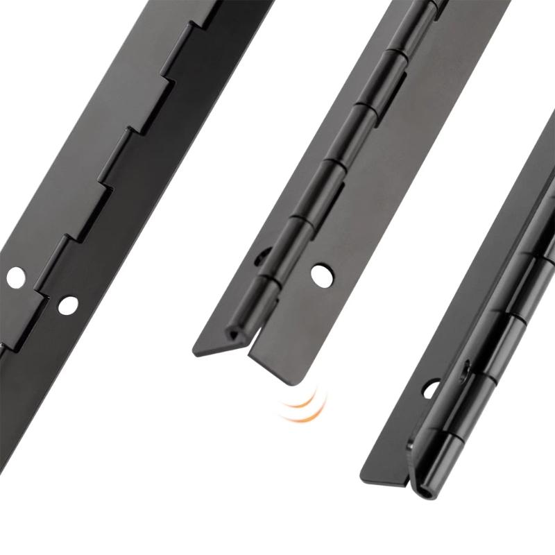Smooth Operating Piano Hinge Suitable for Bifold Door Applications Including Mounting Screws for Noise Reduction Safe