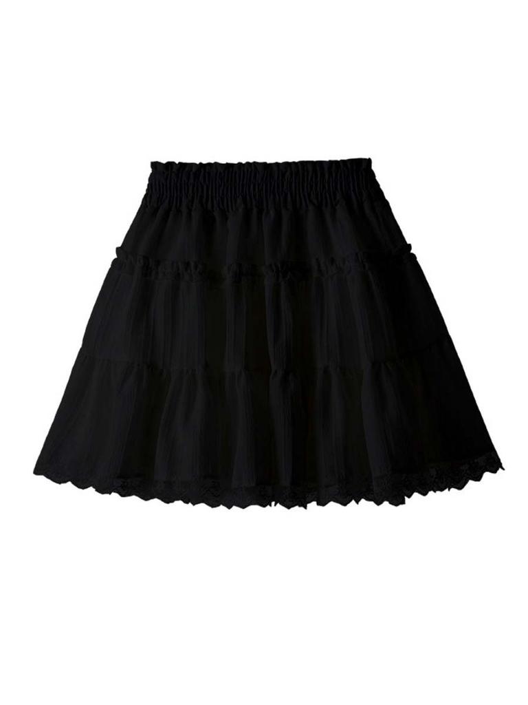 Women 's Lace Skirt Elegant Shorts Skirts Y2k Style Clothing  Summer
