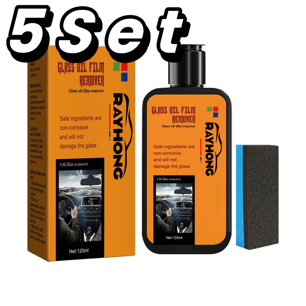 Car Glass Oil Film Removing Paste Auto Glass Film Coating Agent Waterproof Rainproof Anti-fog Glass Cleaner For Auto Windshield