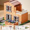 Multicolor Simulation Brick Houses Kit Plastic Assemble Toy  Educational Toy