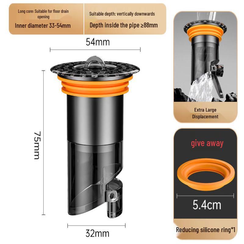 TLXT 304 Stainless Steel Extended Floor Drain Core