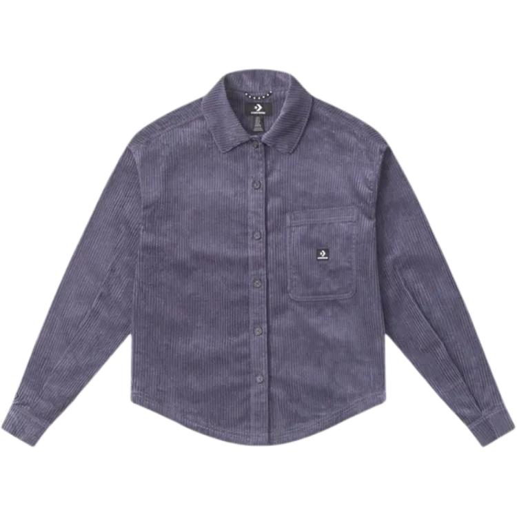 

New Converse Corduroy Button Down Shirt 10027074-A01 L