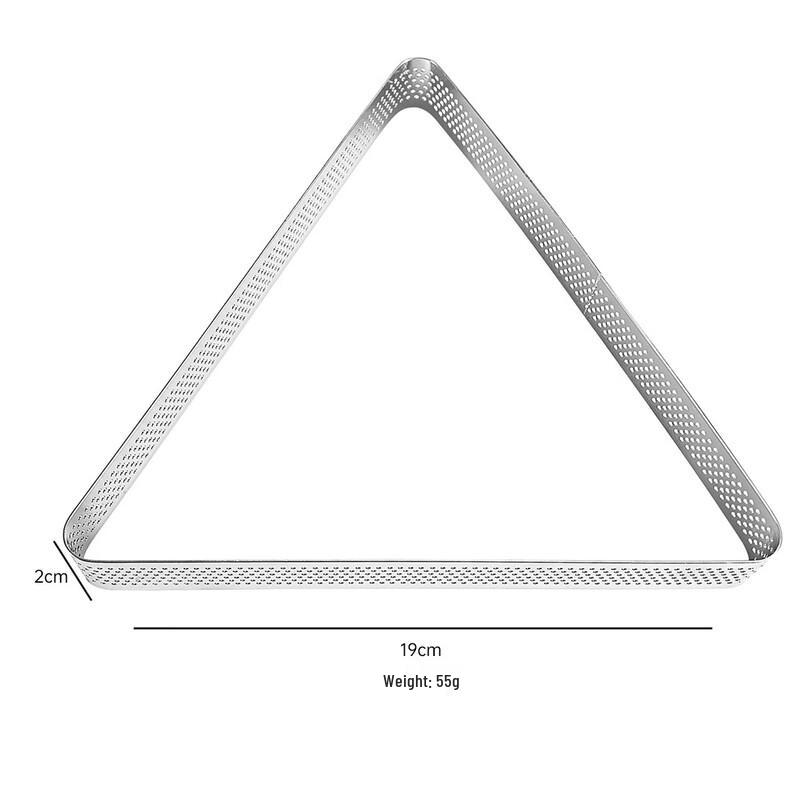 Perforated Triangular Mousse Mold Set