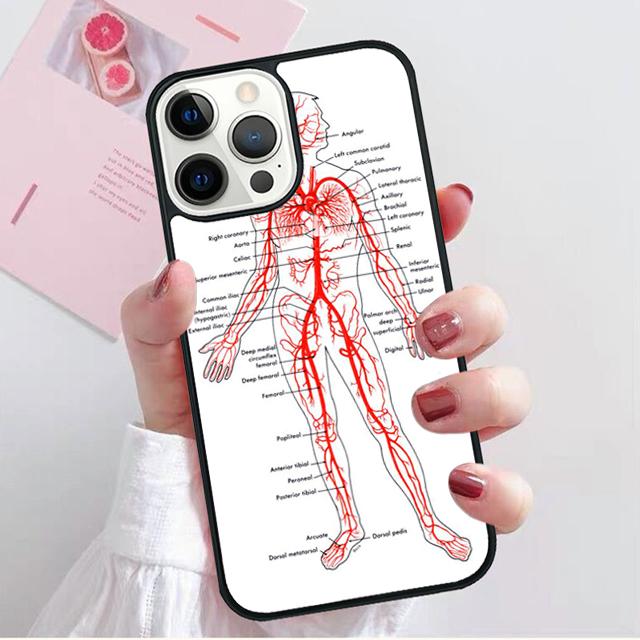 Human Brain Art Phone Case Back Cover for iPhone 17 Air 16 15 14 13 11 12 Pro Max Plus Shell Coque