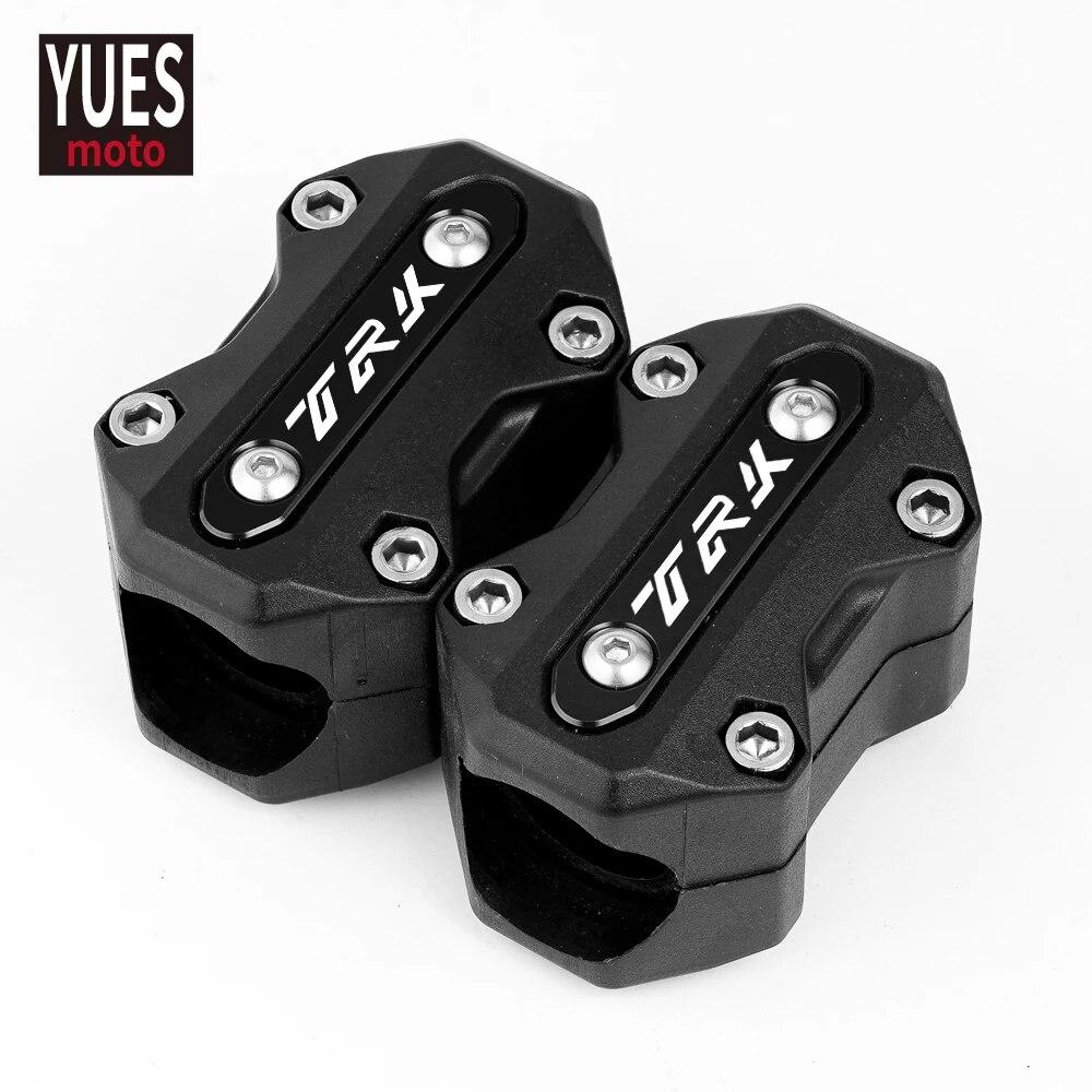 Motorcycle Accessories CNC Crash Bars Decorative Block Engine Guard Bumper Protector For Benelli TRK502 TRK 502 521 502X