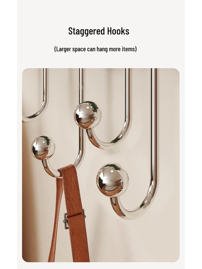 No-Drill Suction Cup Hook: Strong Load-Bearing Adhesive for Bathroom, Bedroom, Kitchen, Door, and Hat Storage.