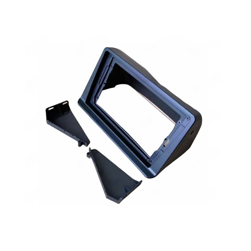 2 Din 9 Inch Car Radio Fascia for Mitsubishi Pajero Montero V31 Cheetah Kingbox Stereo Frame Plate Adapter Navigation Panel
