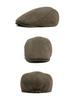 Men's Retro Suede Beret: Autumn/Winter Elastic Duckbill Painter Hat