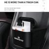For Renault Trafic Clio Laguna 2 Megane 2 3 Duster Logan Captur koleos Accessories  Car Trash Bin Hanging Vehicle Storage Box S666