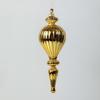 Premium gold glass bauble, Luxury collection 23x7.5x7.5 cm | 172346