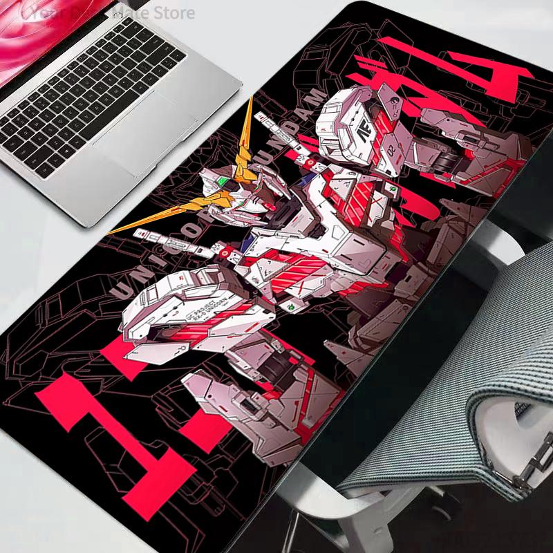 Große Mauspads Mauspads Gundam Anime Gaming-Gehäuse Computer Neue Schreibtischunterlage Tastatur Gaming-Zubehör Mauspads Anime