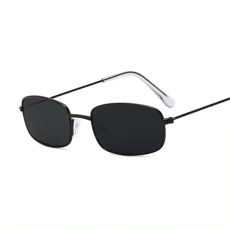 Occhiali da Sole Moda Casual Quadrati Classici di Alta Qualità Donna Uomo Vintage Eleganti Forma Ovale Minimalisti Donna Uomo