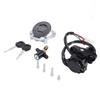 Ignition Switch Gas Cap Seat Lock Helmet Lock Key Set Sturdy Easy Installation for MT03 YZF XJ6 FJ09