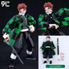 9L3D Printed MultiJointed Action Figure Invincible3.0 Black Yellow Color Scheme Battle Suit Lucky Dummy 13 T13 Collectibles Toy