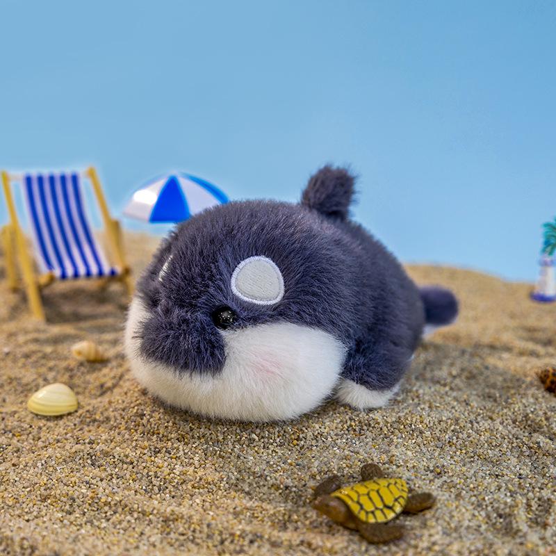 Chubby Animal Plush Toy Doll - Whale, Dolphin, and Fawn - Trendy Birthday Gift
