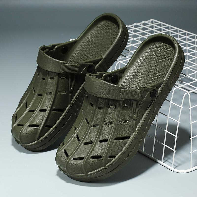 Shoes for Men Slippers for Men Sandals Soft and Comfortable Platform Shoes Wear-resistant Indoor and Outdoor Non-slip Unisex