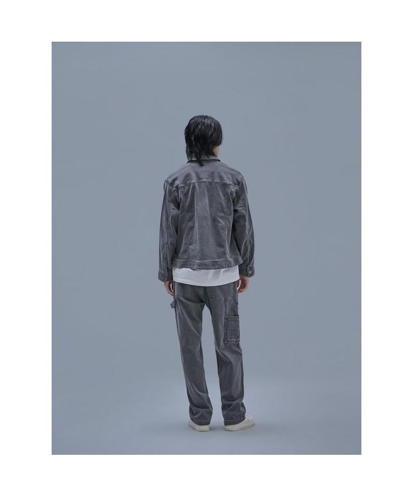Shift.G Mallet Denim Trucker Jacket Gray