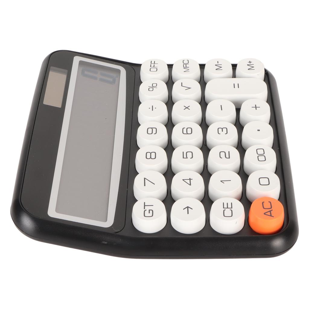 12 Digit Calculator Round Button LCD Display Calculator Detachable Auto Power Off Calculator for